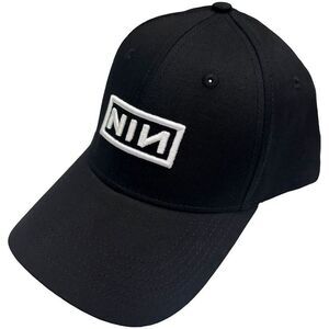 Nine Inch Nails Unisex Adult Classic Logo Baseball Cap / Black